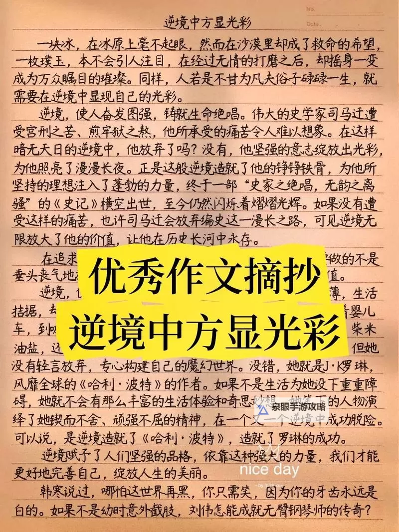 做错一道题放一个冰块作文:用冷静面对错误的成长之路图1