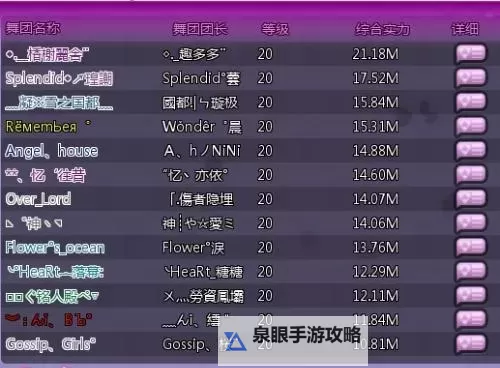 炫舞舞团名字格式干净的精选推荐与设计指南图1