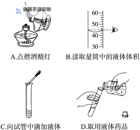 从细口瓶中取用液体的方法详解图1