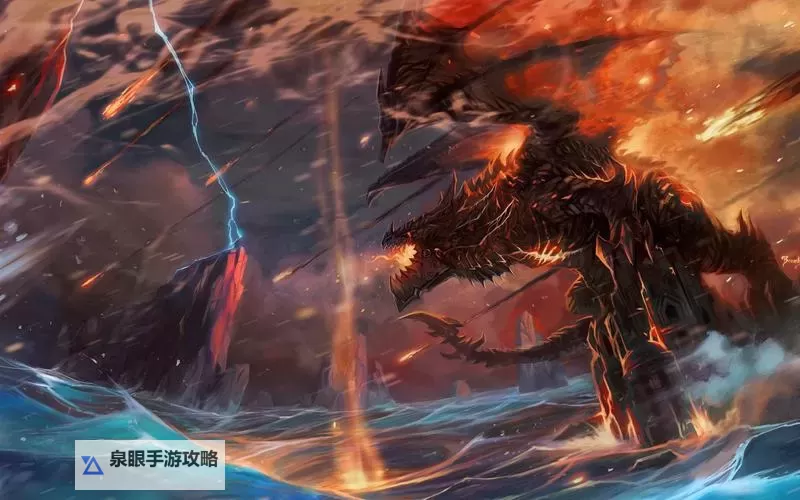 龙的脾气非常暴躁：传说中的火焰之怒图1