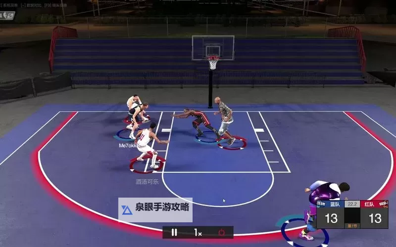 掌握NBA2KOL2空接战术：轻松突破防守的制胜技巧图1