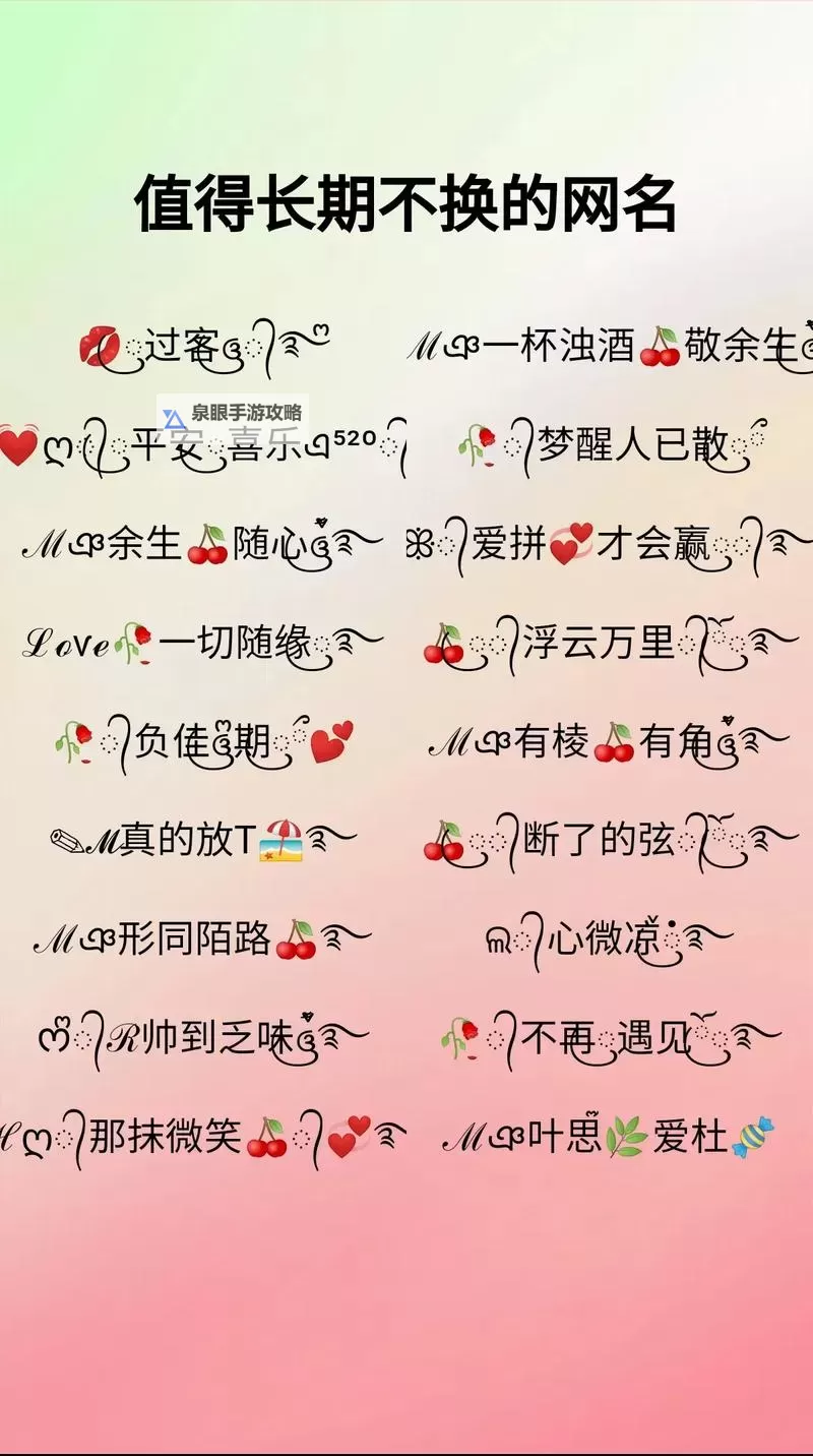 最新网名发布:打造个性十足的创意网名指南图1