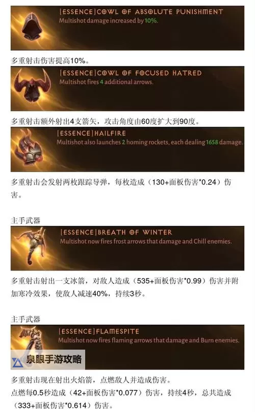 暗黑破坏神不朽猎魔人技能搭配指南:打造最强猎魔战绩图1