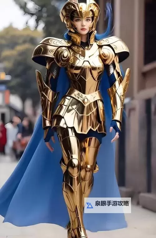 暴躁的金莲金色战袍的寓意和象征：勇敢与荣耀的华丽象征图1