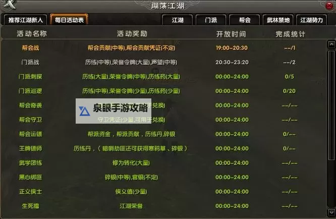 九阴真经门派排名全揭秘：最强门派榜单与实力解析图1
