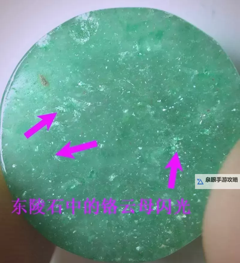 翡翠苍蝇翅特征图解：详解光泽与结构特征图1