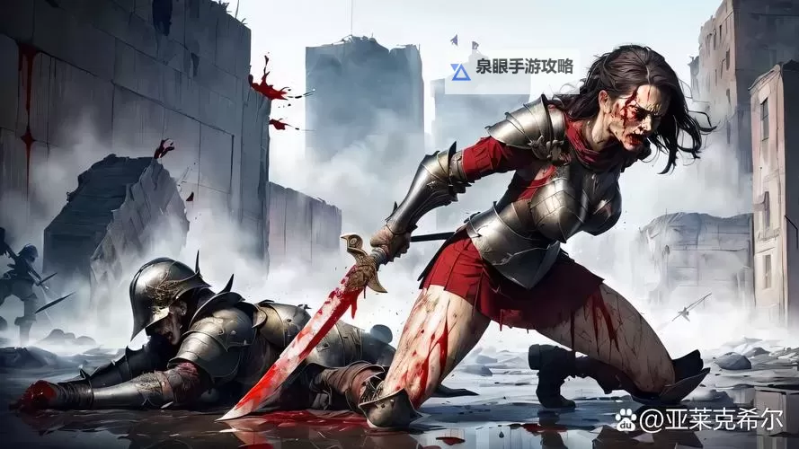 黑暗之刃女战士找不到武器了:危机时刻的生死考验图2