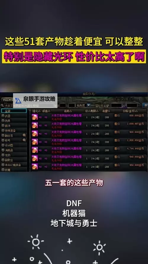 2022DNF腰带鞋子技攻宝珠推荐与搭配指南图1