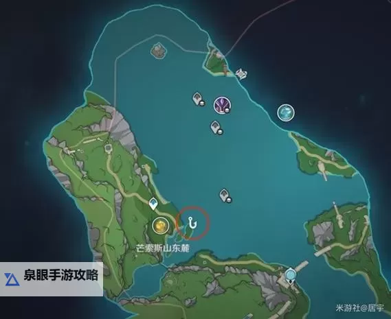 《原神》4.4枫丹钓鱼点位及钓鱼方法一览图1