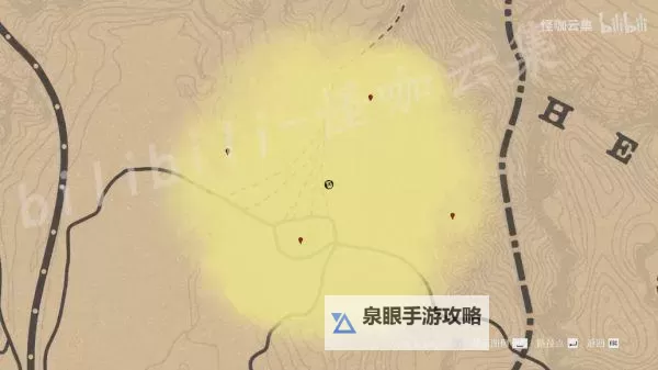 《荒野大镖客OL》奥克里夫潭宝藏位置 奥克里夫潭宝藏在哪图1