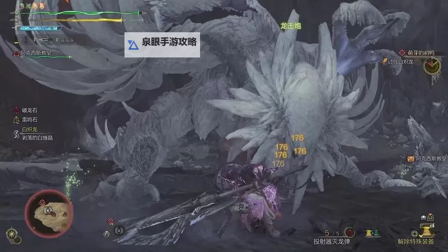 《怪物猎人荒野》重弩安逸打白炽龙配装推荐图1