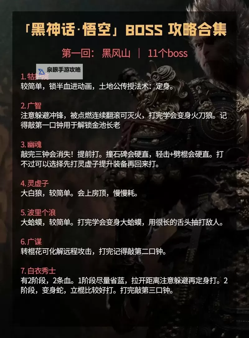 《黑神话悟空》闭门试玩会关卡及BOSS战感受图1