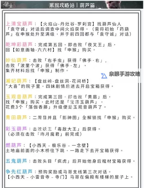 《黑神话悟空》全泡酒物收集攻略 酒食怎么获得图2