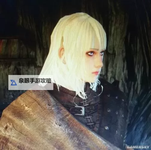 《黑暗之魂3》绝美银发少女捏脸数据分享图1