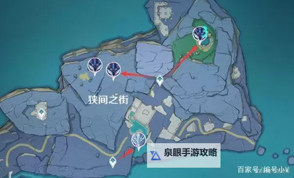 《原神》2.4版本龙蜥讨伐线路整理图1