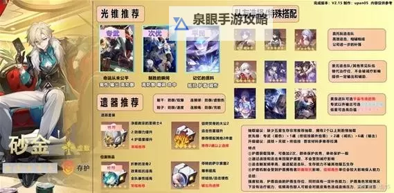 《崩坏星穹铁道》砂金养成指南 砂金怎么培养图1