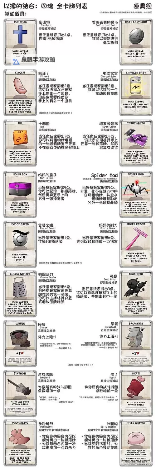 《以撒的结合重生》特殊道具效果及获得方法 以撒的结合怎么得特殊道具图1