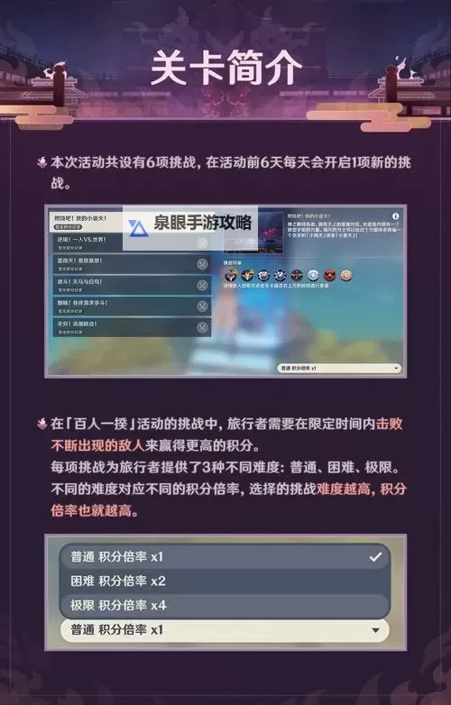 《原神》百人一揆第一关活动攻略 原神百人一揆第一关阵容图1