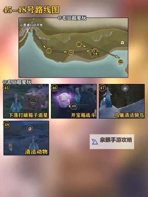 《无限暖暖》花愿镇及周边奇想星收集攻略图1