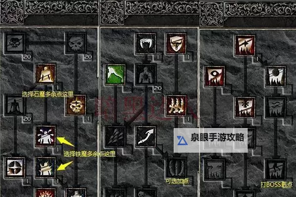 《全面指南：高效召唤刷图加点策略解析》图1