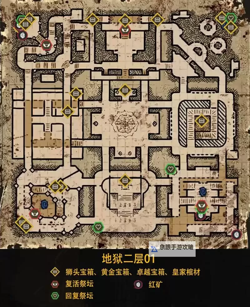 像素骑士团地底宝箱出处一览 各地底宝箱出现条件图1