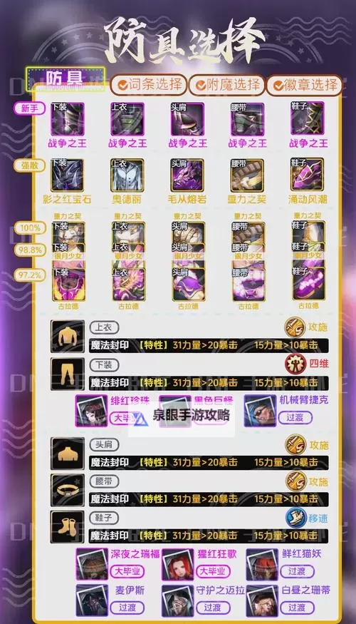 战斗法则枪炮师装备怎么选？  战斗法则枪炮师装备搭配攻略！图2