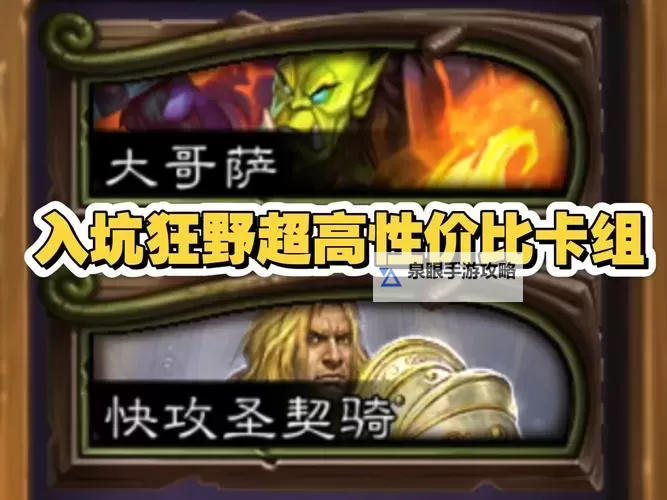 《炉石传说》狂野圣契骑卡组推荐图1