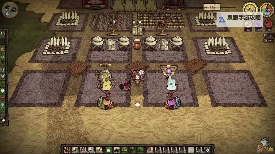 《饥荒》简约基地布局设计一览 小巧型基地建造解析图1