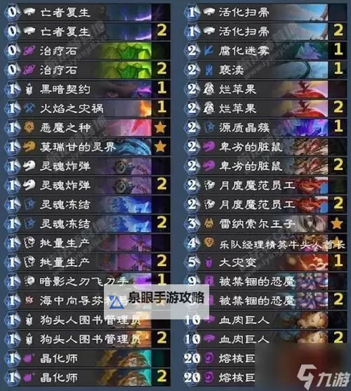 《炉石传说》喷灯脏鼠贼卡组推荐图1