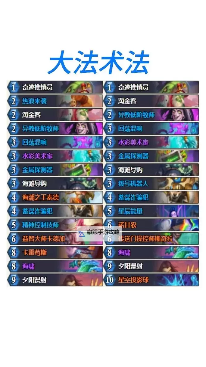 《炉石传说》星灵大法术法卡组分享图1