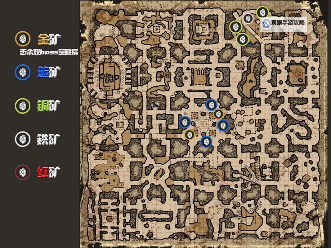 《Dread Hunger》顶峰地图全资源点标注图2