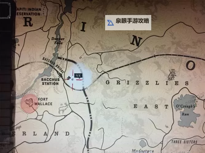 《荒野大镖客2》麋鹿位置一览 荒野大镖客2麋鹿在哪图1