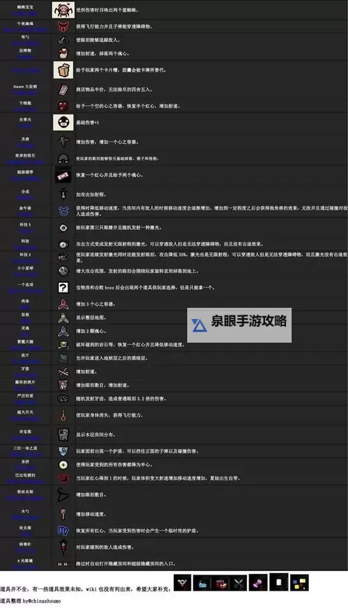 《以撒的结合重生》特殊道具效果及获得方法 以撒的结合怎么得特殊道具图2
