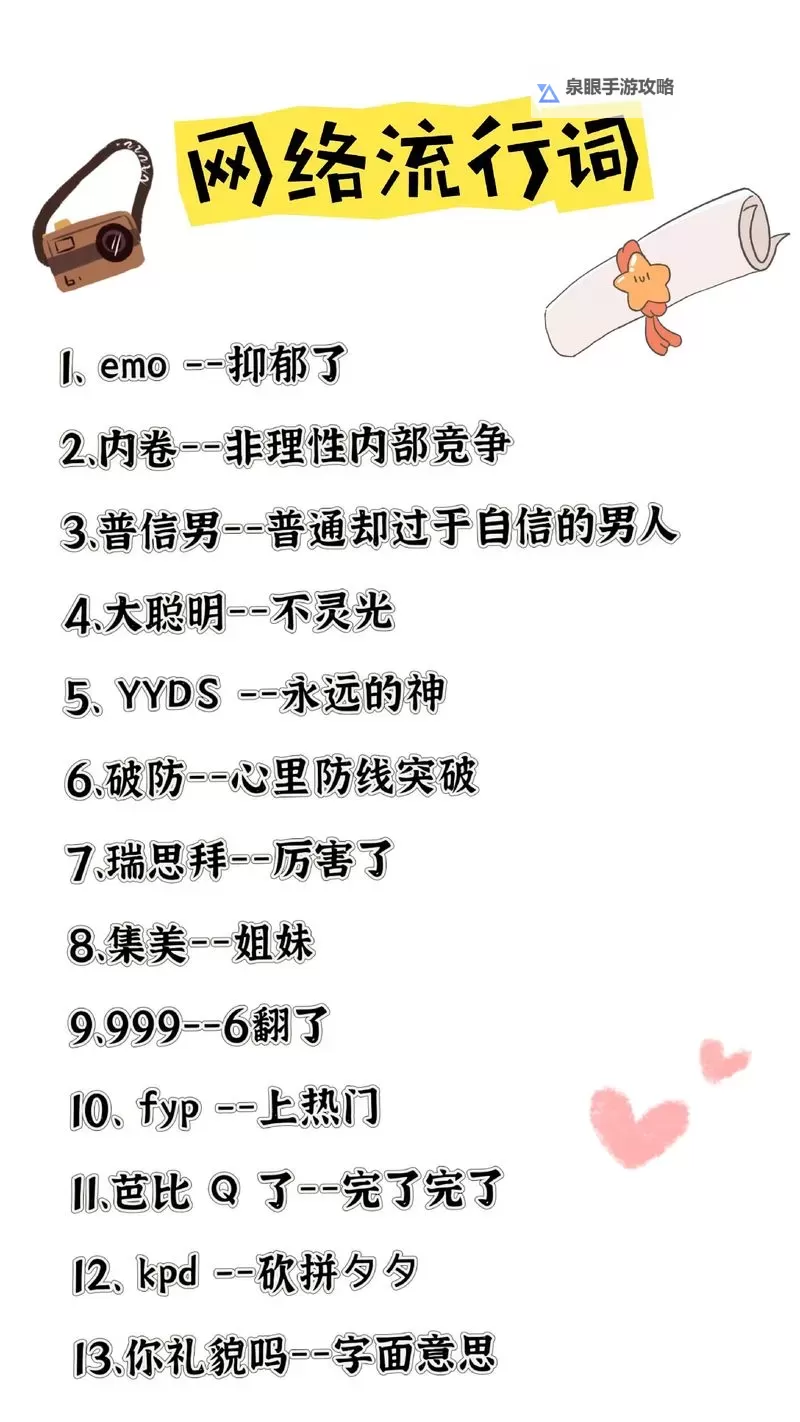 2024年最火网络用语盘点：这些“梗”你get了吗？图1