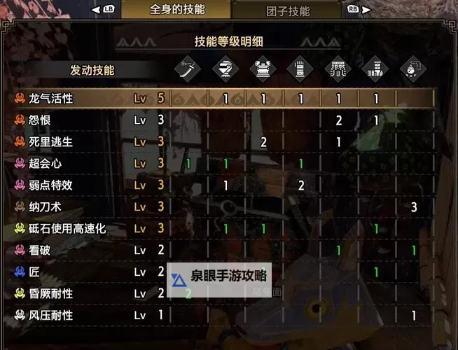 《怪物猎人荒野》太刀1.0技能选择与配装分享 太刀怎么配装图1