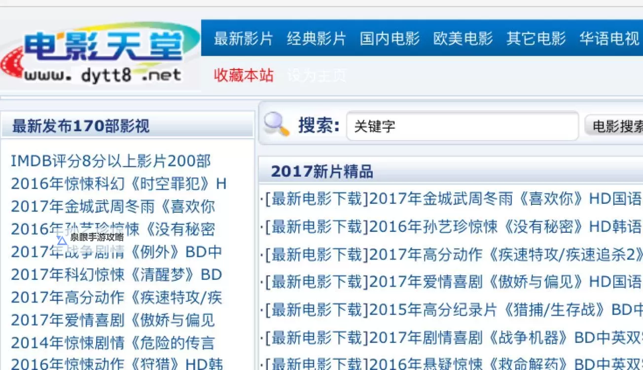 在线BT天堂网WWW在线:免费下载高清电影资源指南图1
