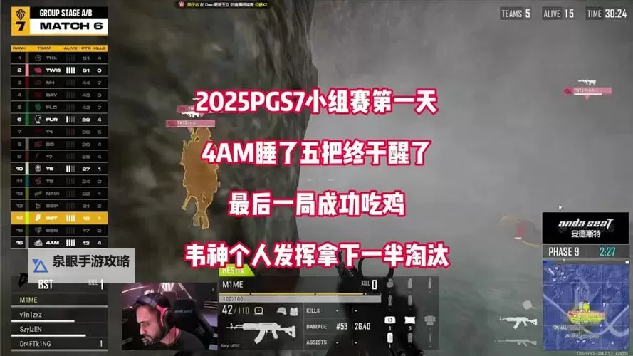 《绝地求生》PGS7&8TOP5集锦图1