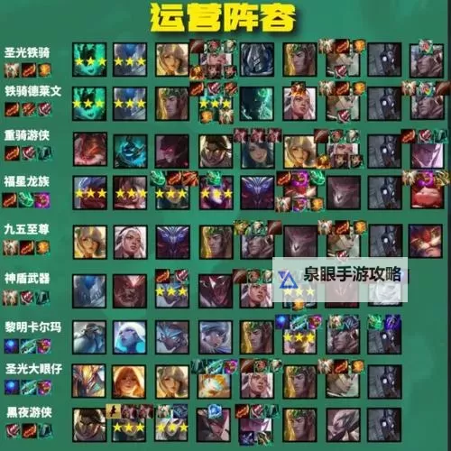 《云顶之弈》S5赛季丧尸斗法上分阵容推荐图1