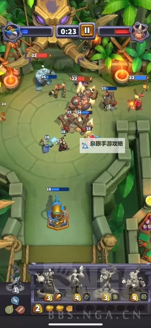 《魔兽大作战》地下城22层凯恩血蹄越级卡组推荐图1