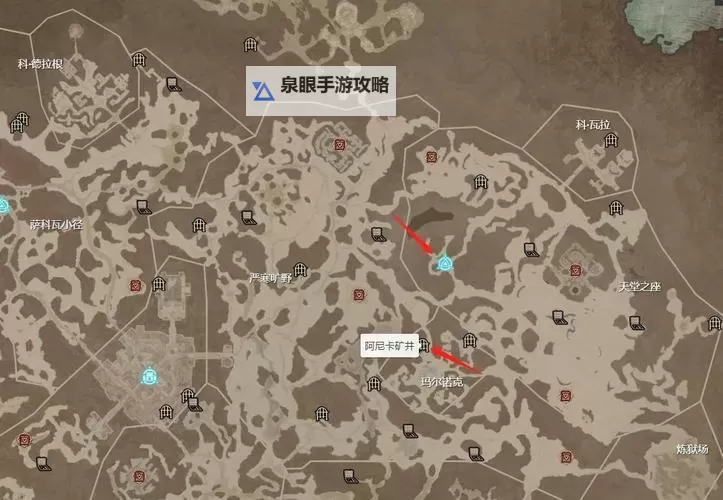 《暗黑破坏神4》无限刷银矿石地点分享图1