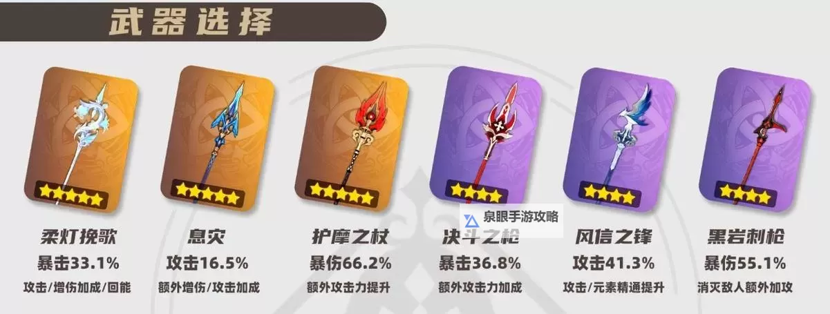 《原神》艾梅莉埃武器推荐 艾梅莉埃用什么武器图2