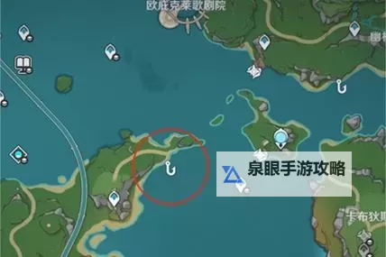 《原神》维护机关白金典藏型位置及获取方法 枫丹机关鱼钓点一览图1