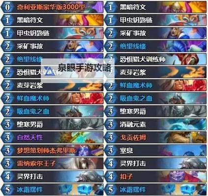 《炉石传说》标准模式红绿DK卡组代码分享图1