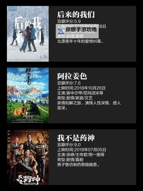 推荐合集:最好看的2018国语在线高清免费观看指南图1