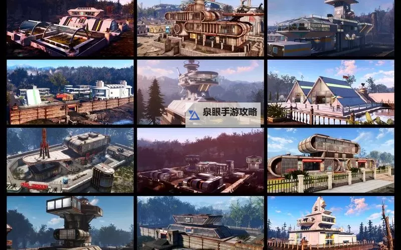 《辐射4》豪华河岸旅馆建筑展示图1