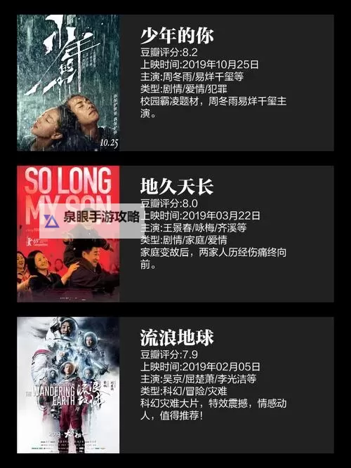 盘点推荐:最好看的2019中文大全电影排行榜图1