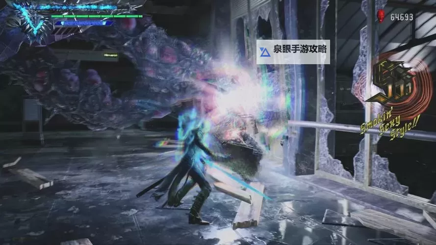 《鬼泣5》皇家护卫完美防御各种攻击演示图1