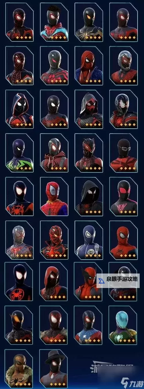 《漫威蜘蛛侠2》豪华版10件特殊战衣展示图1