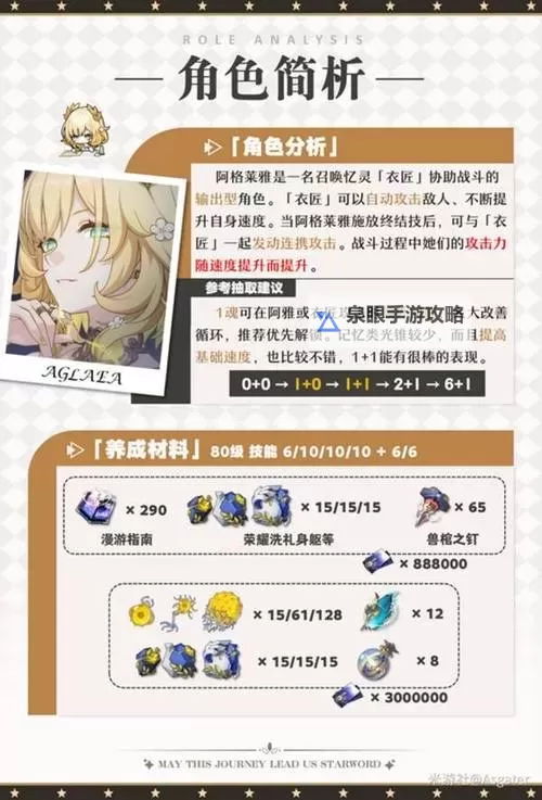 《崩坏星穹铁道》阿格莱雅什么时候出 3.0下半新角色介绍图1