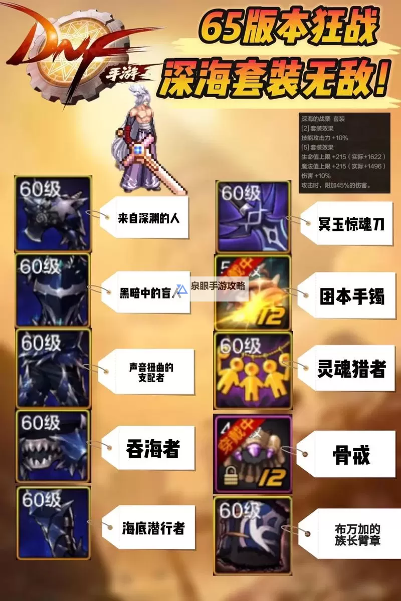 《地下城与勇士手游（DNF手游）》65版本开荒指南图1